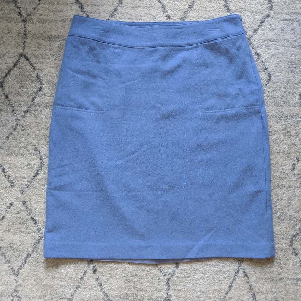 Wool Pencil Skirt